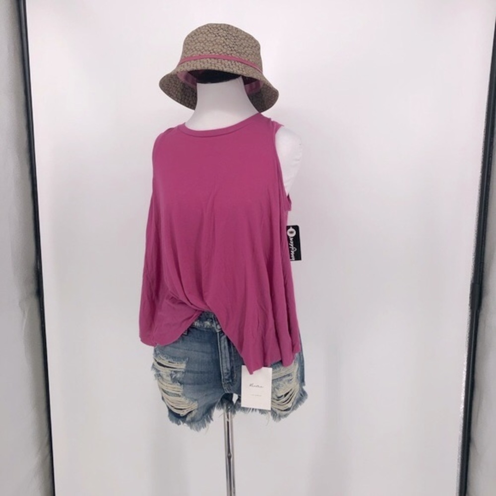 Honeydew Intimates Barre Modal Fuchsia Tank M.
